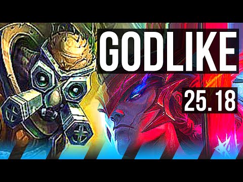 SINGED vs YONE (MID) | Godlike | KR Master | 25.18