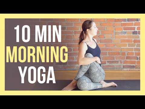 10 min Morning Yoga Full Body Stretch for Beginners