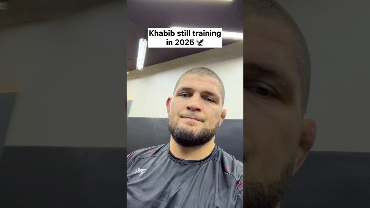 Khabib still training in 2025 🦅