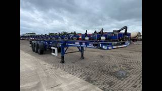 Semiremorcă pentru transport containere Dennison LOCK AND GO SLIDING SKELETAL TRAILER – 2016 – C432396 de vânzare - Imagine 4 | Autoline MD Semiremorcă pentru transport containere Dennison LOCK AND GO SLIDING SKELETAL TRAILER – 2016 – C432396 | Imagine 4 - Autoline
