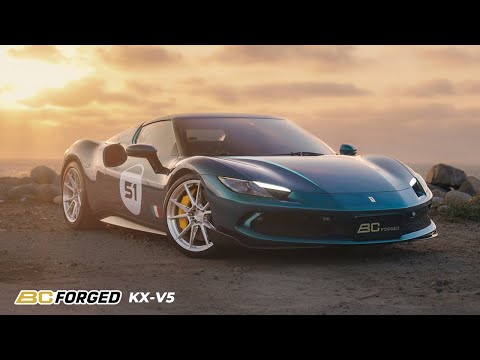 BC Forged x Rim is the soul of a car x Ferrari 296 x KX-V5