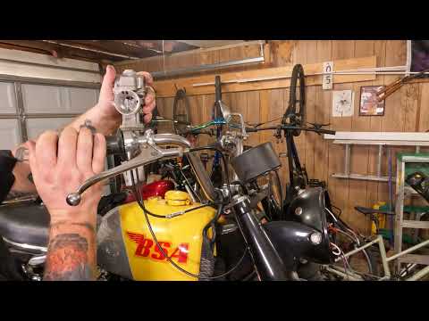 BSA 441 Victor Restore E6: Carburetor Upgrade
