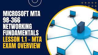 Microsoft MTA 98-366 Networking Fundamentals Lesson 1.1 - MTA Exam Ove