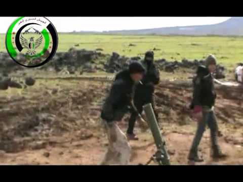 استهداف مقرات النظام بقذائف الهاون من قبل الفرقة 90 في ريف درعا ضمن معركة توحيد الراية