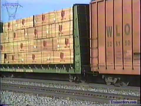 Classic Railroad Series 857 - SP 7399 East at Cajon Pass Feb 1992.