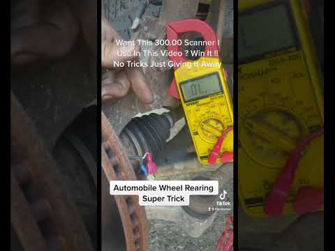 Easy Wheel Speed Sensor Check Trick!! Wheel Bearing Speed Sensor Test Giveaway $300 Scanner