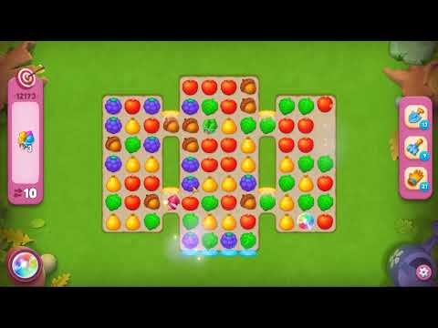 Gardenscapes level 12173 Gameplay #Bubunka