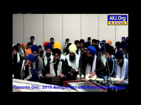 045 Toronto Dec. 2015 Saturday Evening - Bh. Sarabpreet Singh Jee (Montreal)