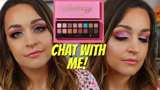 Get Ready With Me: First Impressions of Anastasia Amrezy Eyeshadow Palette & Very Chatty!
