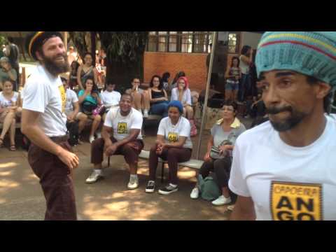 Contra mestre Xandao e treinel Blanca Angoleiros do sertao Assis