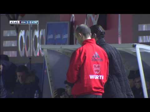 Gol de Roberto Torres (3-0) en el Osasuna - Atlético de Madrid - HD