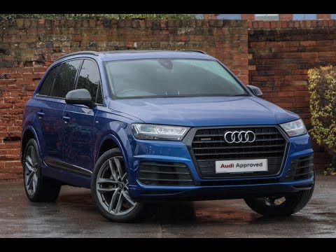 WV67UAF AUDI Q7 TDI QUATTRO S LINE BLUE 2017