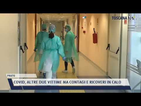 2022-02-18 PRATO - COVID, ALTRE DUE VITTIME MA CONTAGI E RICOVERI IN CALO