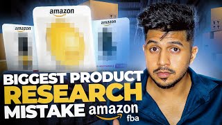 The Biggest Product Research Mistakes New Amazon FBA Sellers Make