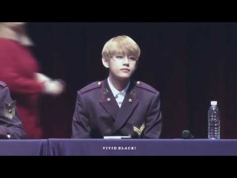 [Fansign]Kim Taehyung are you Sleep? You look so tired😢