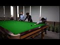 Jimmy White demonstrates how to pot the 1 million dollar Golden Ball