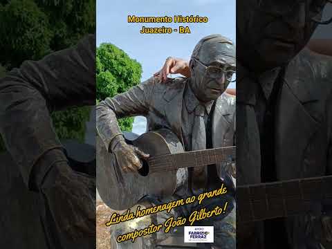 Grande homenagem ao compositor João Gilberto em Juazeiro da Bahia.#nordeste #cultura #bahia