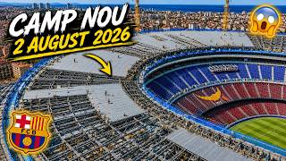 Camp Nou Construction Update 2026 | Huge Progress on Compression Ring, Facade & Interior