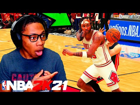 YO!!! WHAT TYPE OF GLITCH IS THIS! This Game REALLY BROKEN | NBA 2K21 PS5 MyCAREER Ep.42