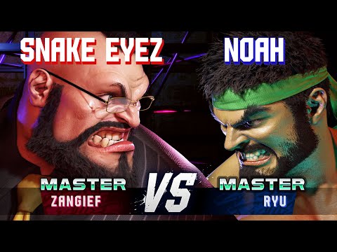 SF6 ▰ SNAKE EYEZ (Zangief) vs NOAHTHEPRODIGY (Ryu) ▰ High Level Gameplay