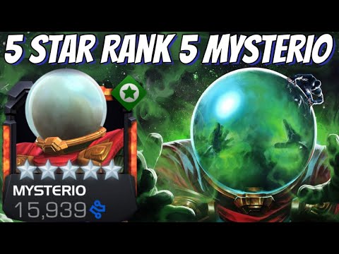 MAXED OUT 5* MYSTERIO Rank Up & Gameplay - So Many HEAVIES!!!