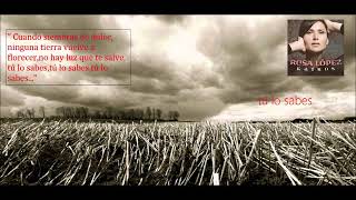 Rosa Lopéz  6) Tú lo sabes  Kairos