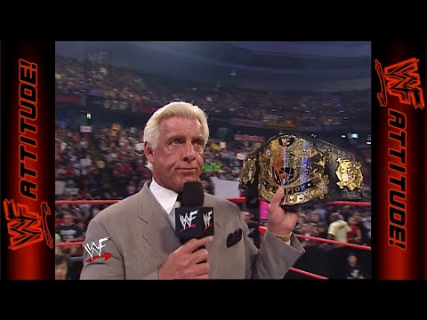 Ric Flair presents the new Undisputed Championship Belt | WWF RAW (2002) 1