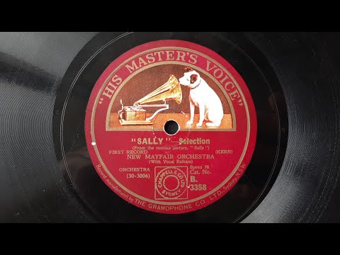 Sally - Selection (Jerome Kern) Played by The New Mayfair Orchestra