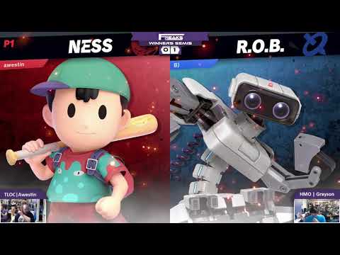 FREAKS Ultra 71 Singles Winners Semis: TLOC | Awestin (Ness) vs HMO | Grayson (ROB)