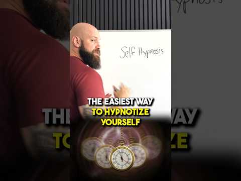The Easiest Way to Hypnotize Yourself #selfhypnosis #hypnotize #hypnosis #subconsciousmind