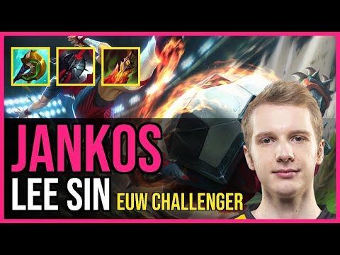 Jankos - LEE SIN vs. ELISE Jungle | EUW Challenger