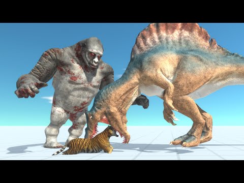GORO & TIGER vs EVERY UNIT Animal Revolt Battle Simulator