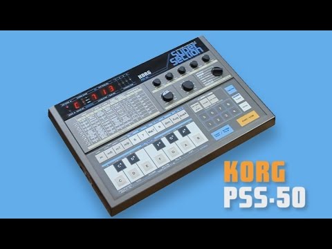 KORG PSS-50 Vintage Groove Box "SUPER SECTION" image 5
