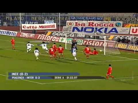 Serie A 1996-1997, day 22 Piacenza - Inter 0-3 (2 Ince, Ganz)