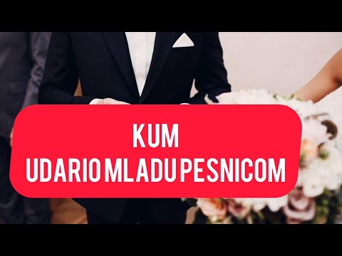 KUM UDARIO MLADU PESNICOM, A MLADOŽENJU PLJUNUO! Neviđeni SKANDAL