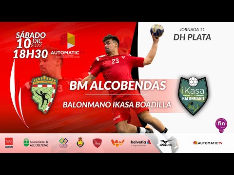DHPLATA jornada 11 | BM ALCOBENDAS - BALONMANO IKASA BOADILLA