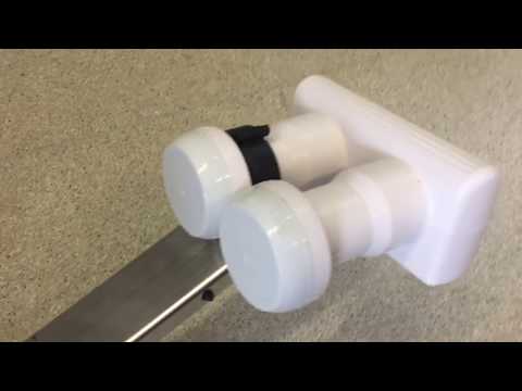 Monoblock LNB mounting and DiSEqC settings