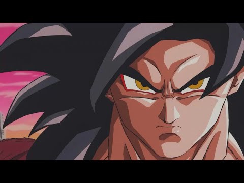 GOKU SSJ4 - Goku si trasforma in SUPER SAIYAN DI QUARTO LIVELLO! DRAGON BALL GT
