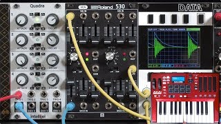 Video thumbnail for Roland 530 Dual VCA 2/2: Linear vs. Exponential (LMS Eurorack Expansion Project) by Chris Meyer: Learning Modular + Alias Zone