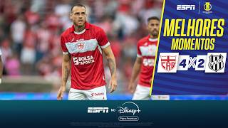 CRB VENCE A PONTE PRETA DE VIRADA EM JOGO INSANO DE SEIS GOLS NA SÉRIE B | MELHORES MOMENTOS
