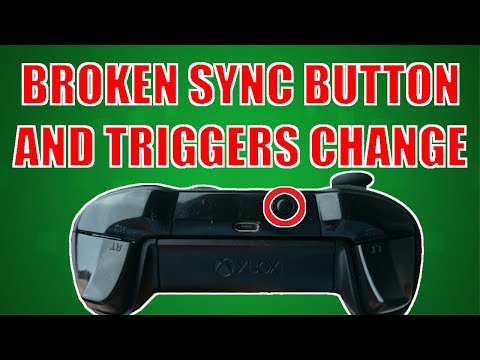 How to fix a stuck sync button on a Xbox One...