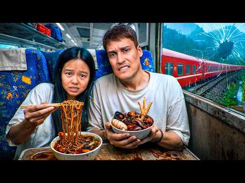 24 часа в ХУДШЕМ ПОЕЗДЕ в Китае! Что внутри?