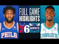 76ERS at HORNETS | FULL GAME HIGHLIGHTS | December 16, 2023