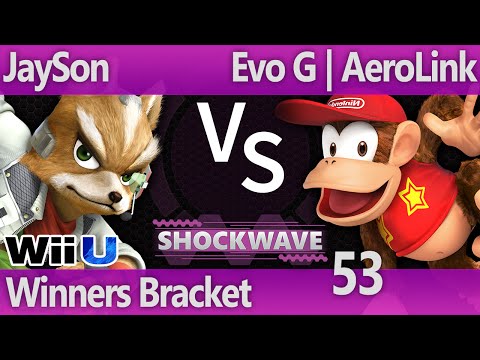 SW 53 Smash 4 - JaySon (Fox) vs Evo G | AeroLink (Diddy) - Winners Bracket