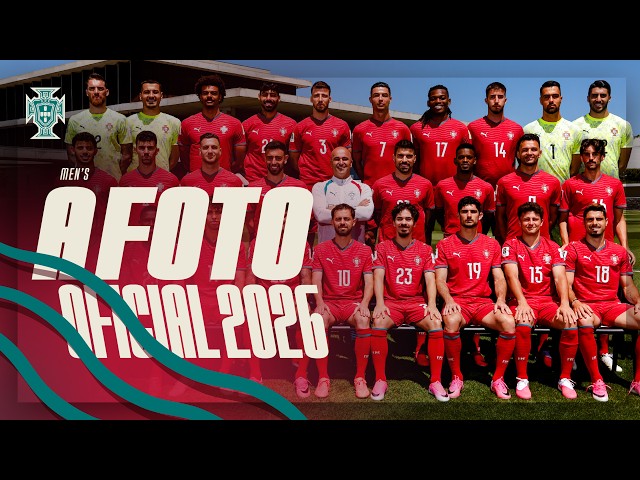 VAI DAR PORTUGAL | A Foto Oficial do Mundial 2026 🌍🏆