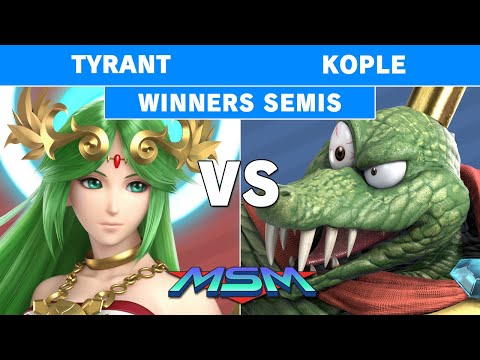 MSM Online 16 - Tyrant (Palutena) Vs Kople (King K.Rool) Winners Semis - SSBU