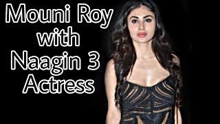 Mouni Roy with Naagin 3 actress Simran sachdeva | beauty advertisement video