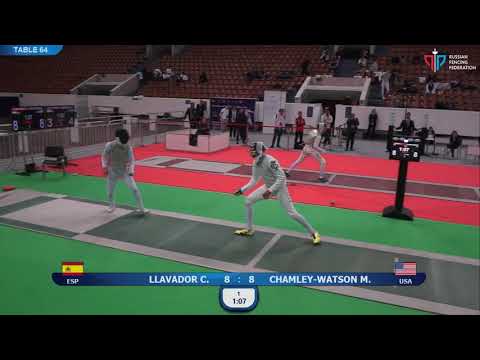 Foil of Saint-Petersburg 2019, T64 Chamley-Watson (USA) - Llavador (ESP)