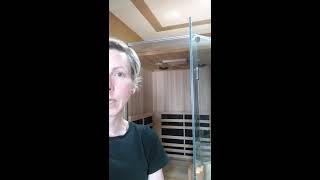 Tina Discusses the Benefits She Has Received From Her Clearlight Sanctuary 1 Sauna