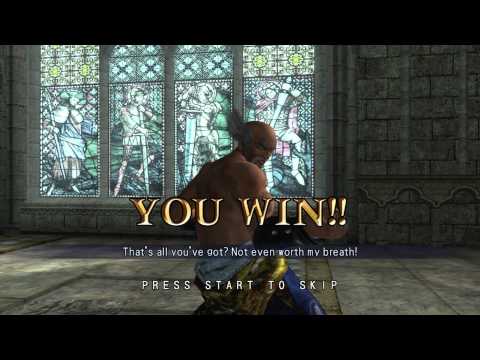 Soulcalibur II HD Online: Heihachi Mashima Arcade Mode [1080p HD]